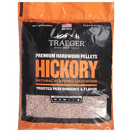 Traeger Hickory Pellets - 20 LB - Image 1