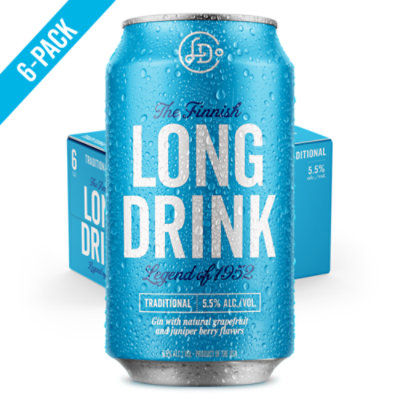 The Long Drink Company Traditional Multipack - 6-355 Ml - Image 1