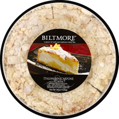 Italian Mascarpone Cheesecake Torta 8 Inch - 36 OZ - Image 2