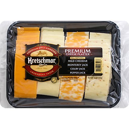 Kretschmar Premium Cheese Platter - 12 OZ - Image 1