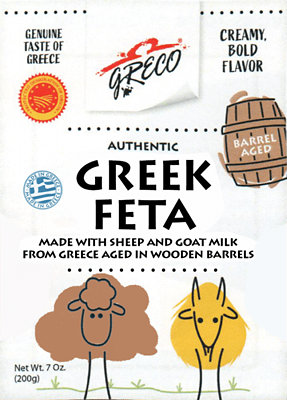 Greco Feta Barrel Aged - 7 OZ - Image 1