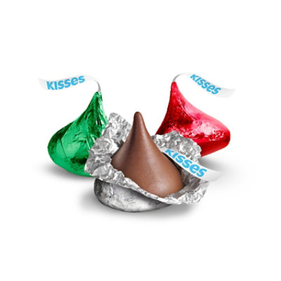 Hersheys Kisses Milk Chocolate Christmas Candy Plastic Cane - 2.24 Oz. - Image 3