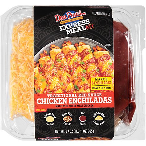 Resers Meal Kit Chicken Enchilada With Traditional Red Sauce - 27 OZ