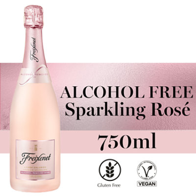 Freixenet Alcohol Free Rose Sparkling Wine Bottle - 750 Ml - Image 1