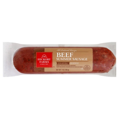 Hickory Farms Natural Beef Sausage - 7 OZ - Image 1