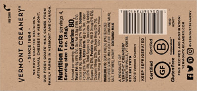 Vermont Creamery Goat Cheese Clover Blossom Honey - 4 Oz - Image 5
