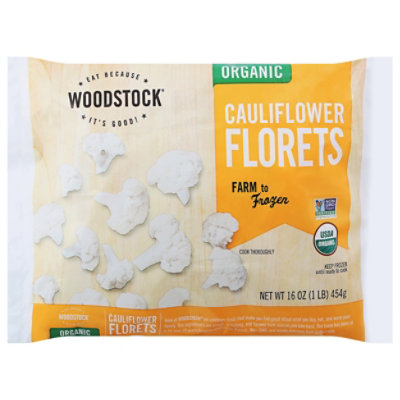 Woodstock Frozen Cauliflower Floret - 16 OZ