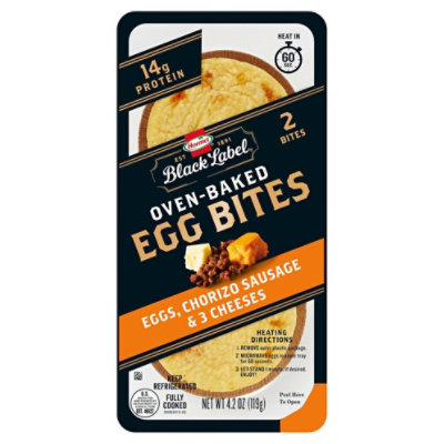 Hormel Black Label Egg Bites Chorizo - 4.2 OZ