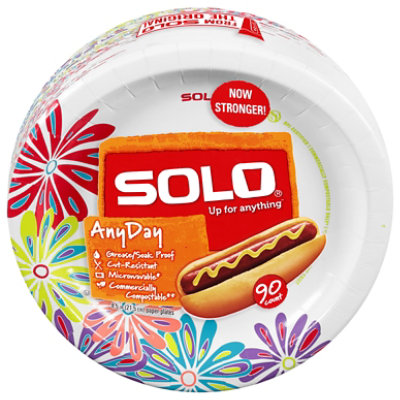 Solo Decor Plates 8.5in Hd  94 Ct - 94 CT