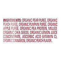 Happy Tot Organics Fiber & Protein Stage 4 Organic Pears, Peaches, Pumpkin - 4 OZ - Image 5
