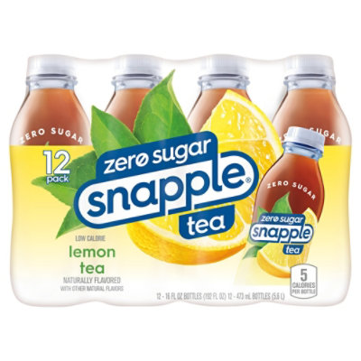 Dt Snprem Tea Lemon Pet 12pk Rnvn 16 Oz - 192 FZ