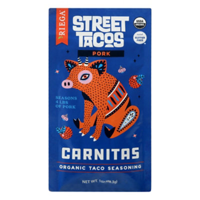 Riega Seasoning Taco St Carnitas - 1 OZ - Image 3