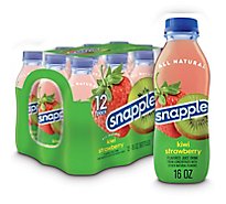 Snapple Kiwi Strawberry Juice Drink Recycled Plastic Bottles - 12-16 Fl. Oz.