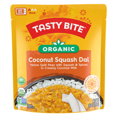 Tasty Bite Coconut Squash Dal Entree - 10 OZ