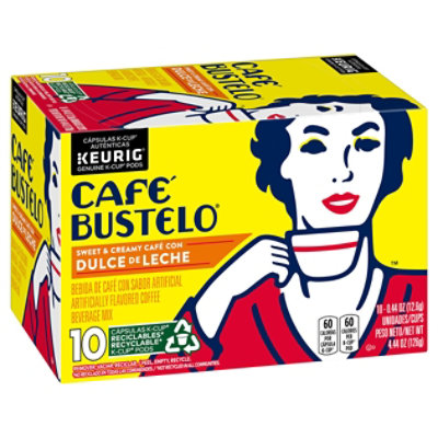 Cafe Bustelo Coffee K Cup Con Dulce De Leche - 10 Count - Image 2