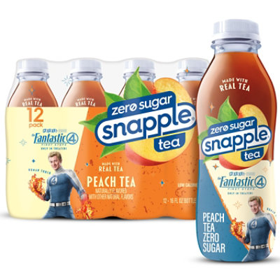 Snapple Diet Peach Tea - 12-16 Fl. Oz.