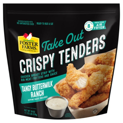 Foster Farms Crispy Tenders With Tangy Ranch Dipping Sauce - 18 Oz. - Image 3