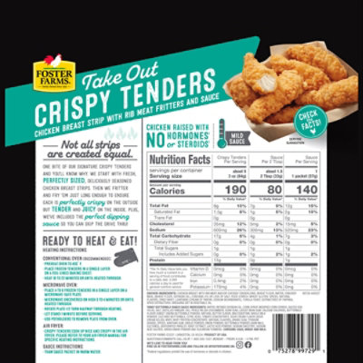 Foster Farms Crispy Tenders With Tangy Ranch Dipping Sauce - 18 Oz. - Image 6