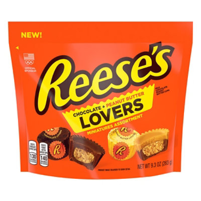 Reeses Peanut Butter Cup Chocolate Lovers And Reeses Peanut Butter Cup Pean - EA