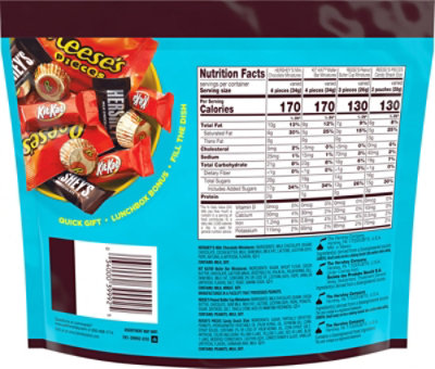 Assortment Reeses Pieces,kit Kat,hershey Miniature,reese Peanut Butter Cups - 9.08 OZ - Image 5