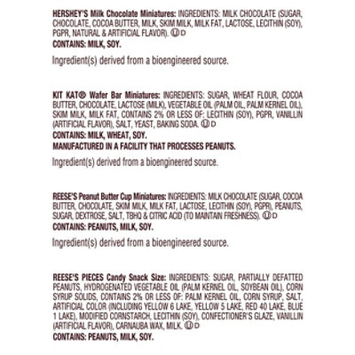 Assortment Reeses Pieces,kit Kat,hershey Miniature,reese Peanut Butter Cups - 9.08 OZ - Image 4
