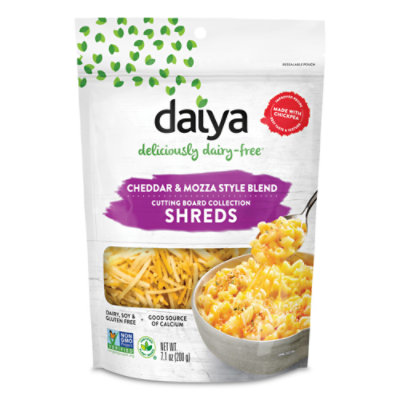 Daiya Dairy Free Cheddar And Mozza Style Blend Vegan Cheese Shreds - 7.1 Oz - Image 1