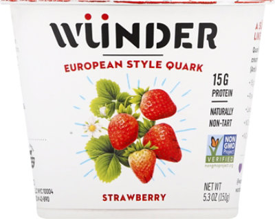 Wunder Creamery Quark Strawberryy - 5.3 OZ - Image 2