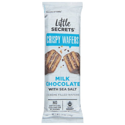 Little Secrets Milk Chocolate Wafer With Sea Salt - 1.4 OZ - Image 1