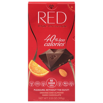 Red Bar Choc Drk Orng Almnd - 3.53 OZ