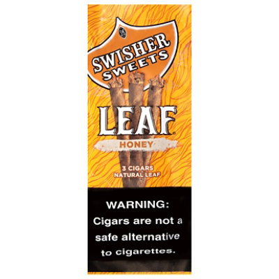 Swisher Sweet Leaf Honey - 3 CT - Image 2