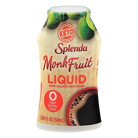 Splenda Naturals Liquid No Calorie Sweetener Monk Fruit 1x6 Tray - 1.68 FZ