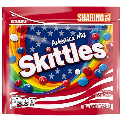 Skittle American Mix Stand Up Pouch - 15.6 OZ