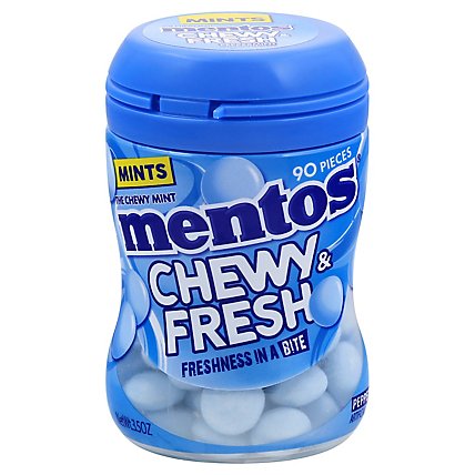 Mentos Chewy & Fresh Peppermint - 90 CT - Image 1