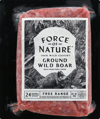 Force Of Nature Boar Grind 100% Wild Caught - 16 OZ - Image 2