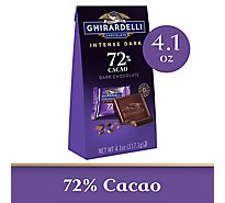 Ghirardelli Intense Dark 72% Cacao Chocolate Squares - 4.1 Oz