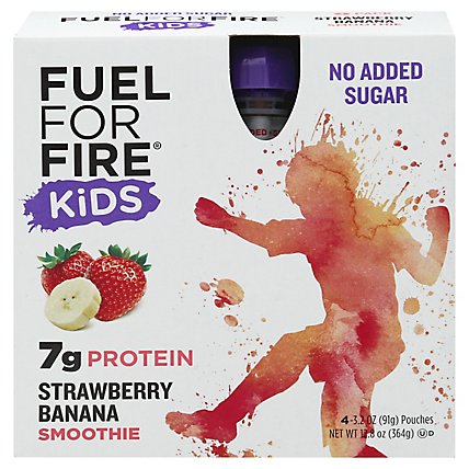 Fuel For Fire Smoothie Kds Strw Ban - 12.8 OZ - Image 3