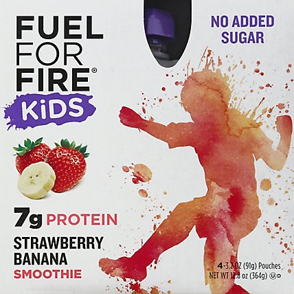 Fuel For Fire Smoothie Kds Strw Ban - 12.8 OZ - Image 2