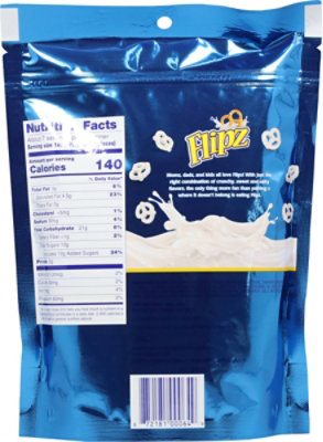 Flipz White Fudge Pretzel - 7.5 OZ - Image 6