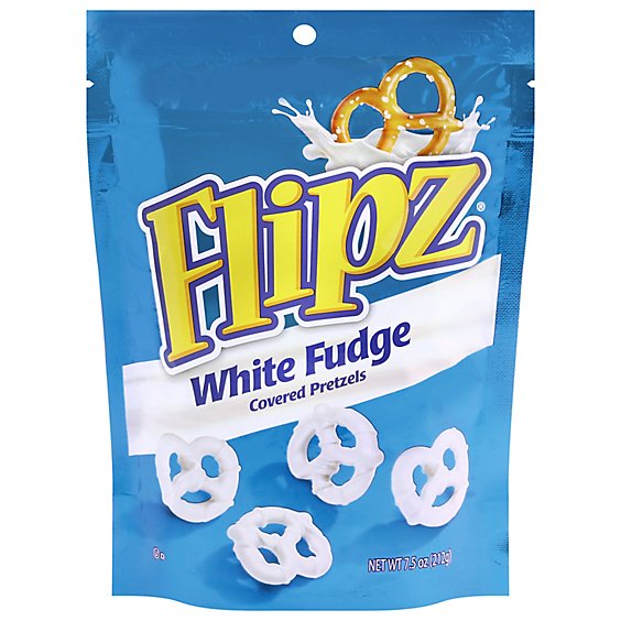 Flipz White Fudge Pretzel - 7.5 OZ