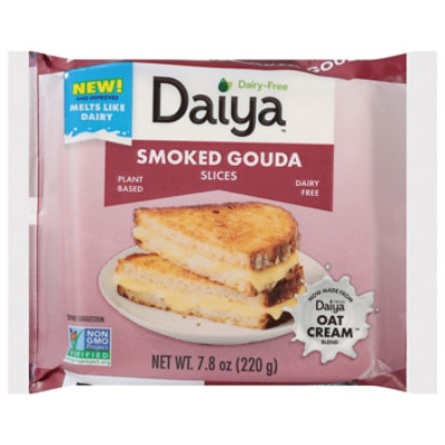 Daiya Dairy Free Smoked Gouda Style Vegan Cheese Slices - 7.8 Oz - Image 1