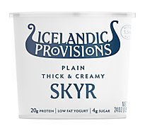 Icelandic Provisions Yogurt Plain Skyr - 24 OZ
