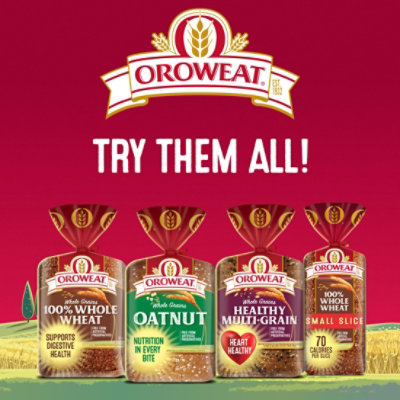 Oroweat Whole Grains 100% Whole Wheat Bread - 18 Oz - Image 5