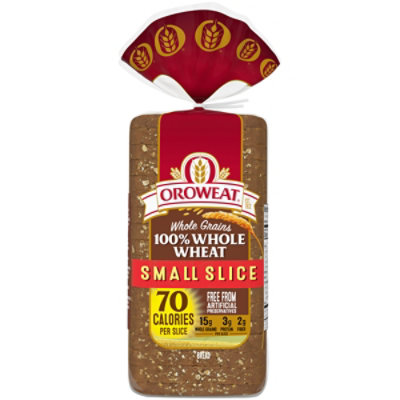 Oroweat 100%ww 18oz Narrow Bread - 18 OZ