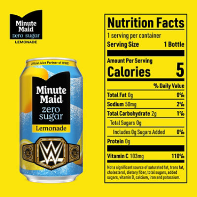 Minute Maid Zero Sugar Lemonade - 12-12 FZ - Image 5