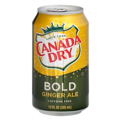 Canada Dry Bold Ginger Ale Cn 12 FZ Albertsons