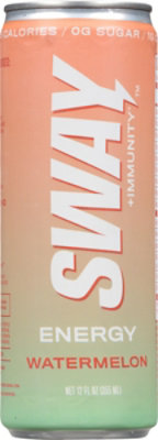 Sway Watermelon Immunity Energy Drink - 12 Fl. Oz - Image 2