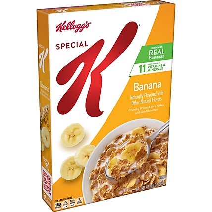 Special K Breakfast Cereal Made with Real Banana Banana - 12.8 Oz - Image 2