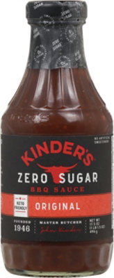 Kinders Bbq Sauce Zero Sugar Original - 17.5 OZ - Image 2