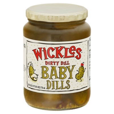 Wickles Pickles Dill Baby - 24 OZ - Image 3