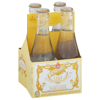 Schw Tonic Bitter Lemon Gls - 4-6.3FZ - Image 1